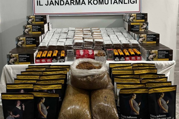Bilecik'te ka&ccedil;ak makaron operasyonu