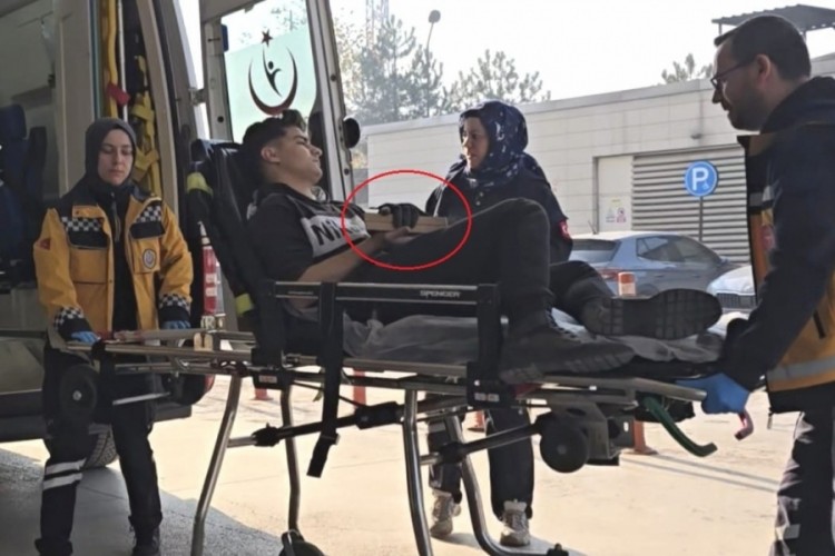 Bursa'da &ccedil;ivi tabancasıyla feci kaza!