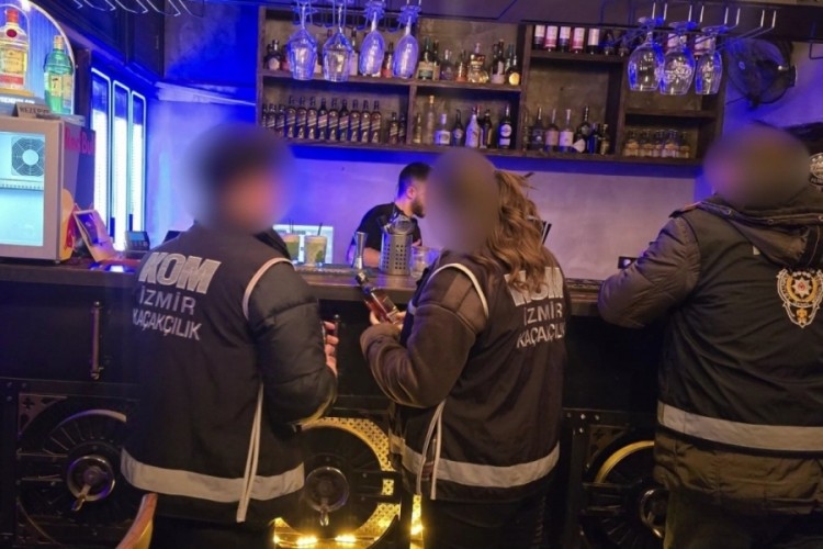 Polisten sahte i&ccedil;ki şebekesine darbe