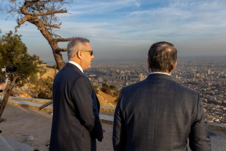Bakan Fidan, Kasyun Dağı'ndan Şam'ı seyretti