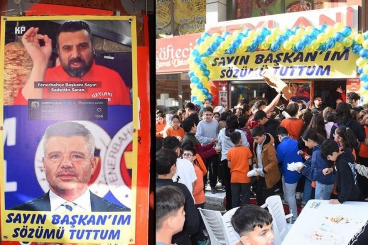 Sadettin Saran'a verdiği s&ouml;z&uuml; b&ouml;yle tuttu!