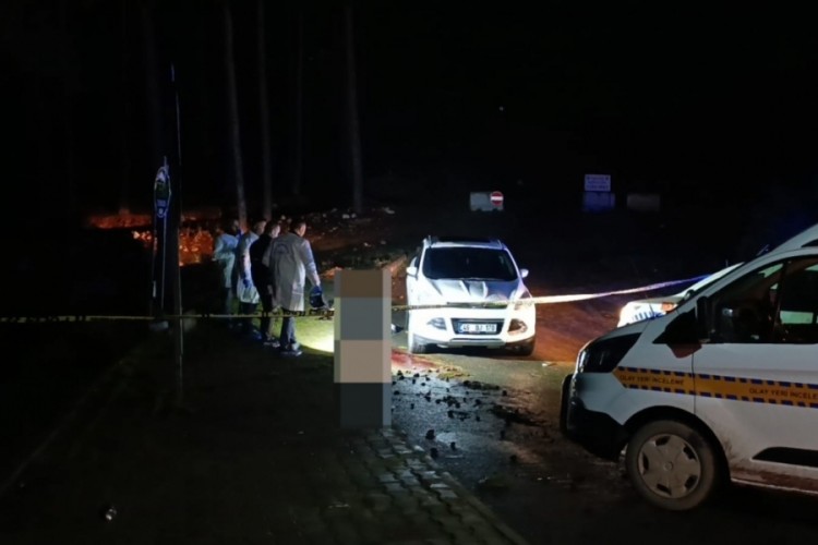 Ormanlık alanda ş&uuml;pheli &ouml;l&uuml;m