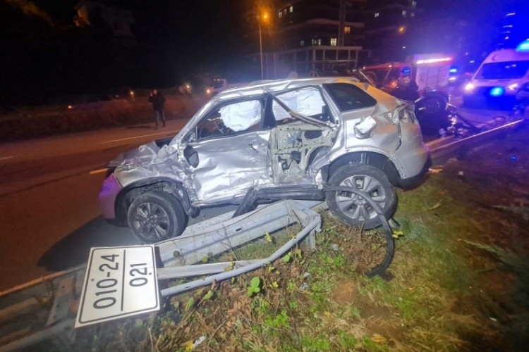 Rize'de trafik kazası: &Ccedil;ok sayıda yaralı var...