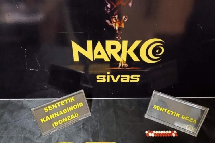 Sivas'ta uyuşturucu operasyonu: 3 kişi tutuklandı