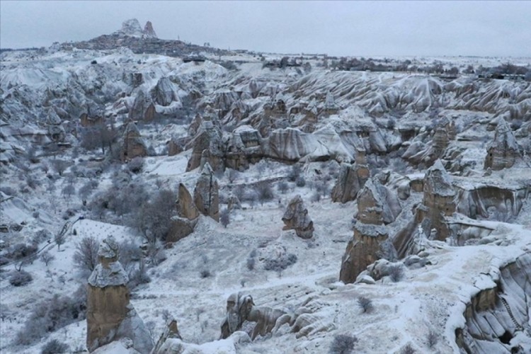 Nevşehir'de eğitime 'kar' engeli