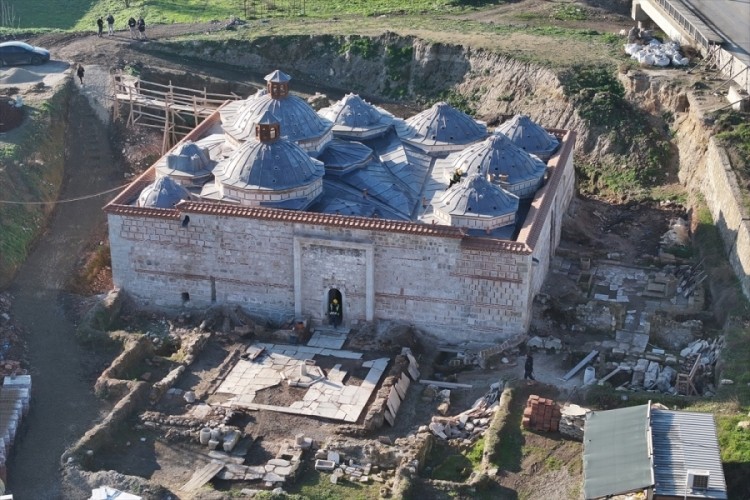 Osmanlı mirası Gazi Mihal Hamamı yeniden ayağa kalkıyor