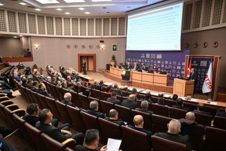 BTSO Başkanı İbrahim Burkay 2030 vizyonunu a&ccedil;ıkladı