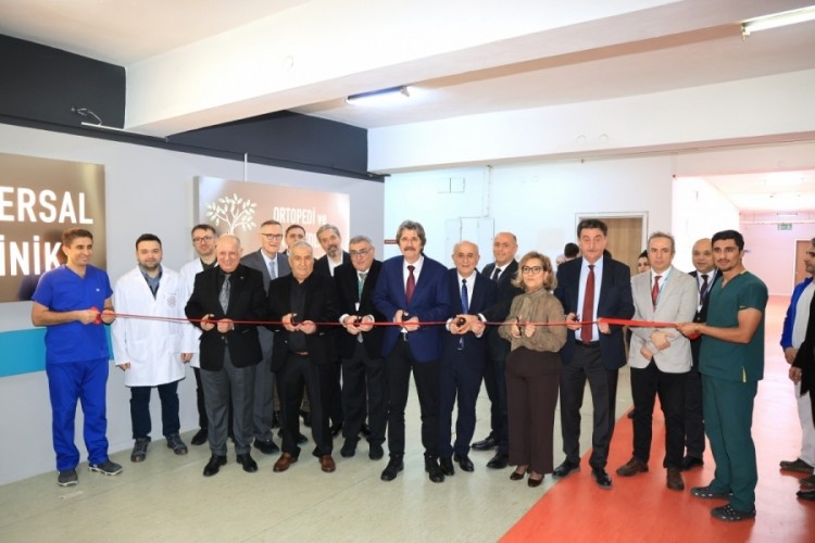 BU&Uuml; Hastanesinin ikinci ortopedi kliniği hizmete a&ccedil;ıldı
