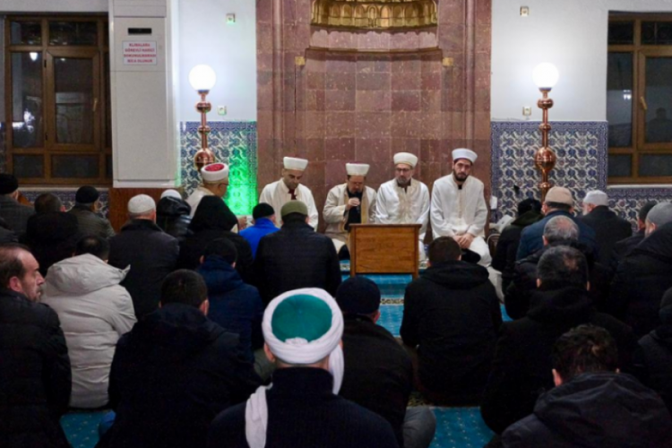 Bursa İneg&ouml;l yeni yılın ilk sabah namazında buluştu