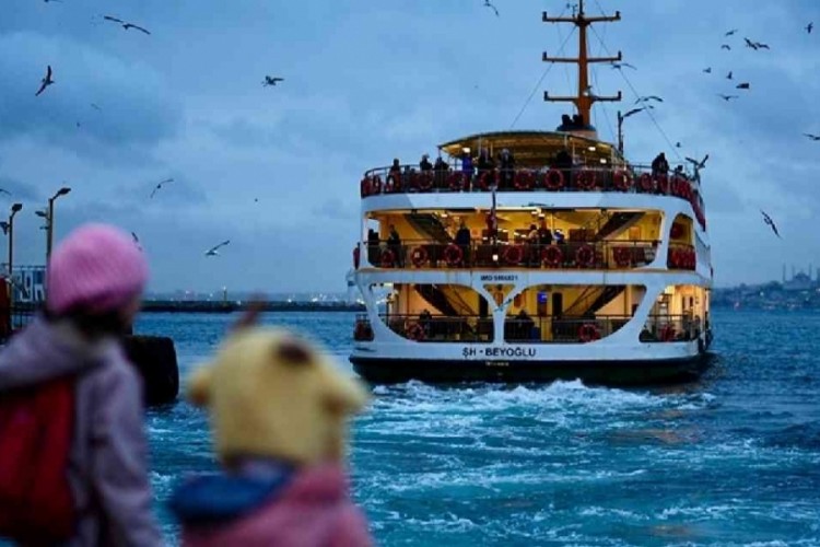 Vapur seferleri iptal edildi!