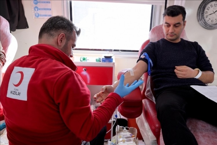 Hakkari'de kan bağışında "rekor" seferberliği