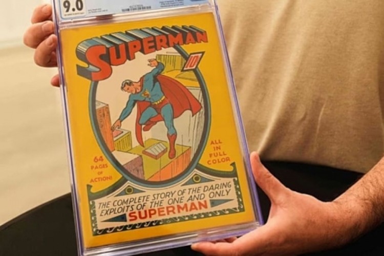 ABD'de Superman'in nadir kopyası rekor fiyata satıldı 