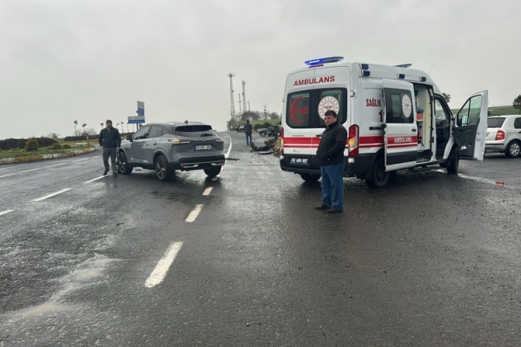 Tekirdağ'da trafik kazası: 1 yaralı