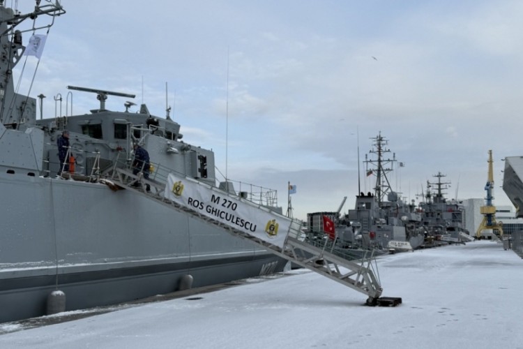 MCM Black Sea unsurları, Bulgaristan'ın Burgaz Limanı'nı ziyaret etti