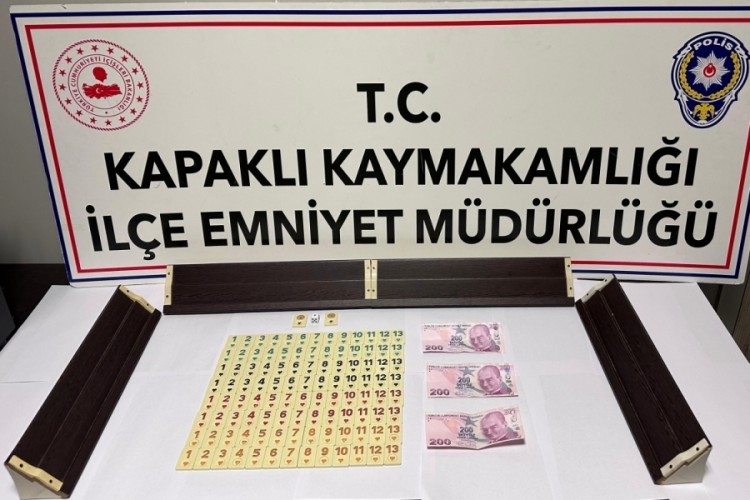 &Ccedil;ayevinde kumar operasyonu: 46 bin lira ceza yediler