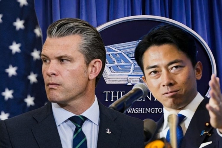 ABD ve Japonya savunma bakanları Pentagon'da bir araya geldi