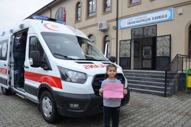 Bursa'da k&uuml;&ccedil;&uuml;k kızın hayalleri ger&ccedil;ek oldu