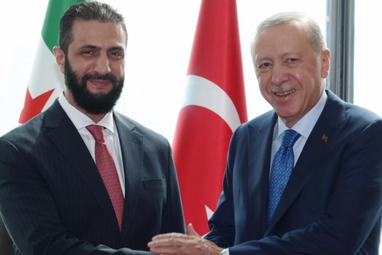 Cumhurbaşkanı Erdoğan, Suriye Cumhurbaşkanı Ahmed Şara ile g&ouml;r&uuml;şt&uuml;
