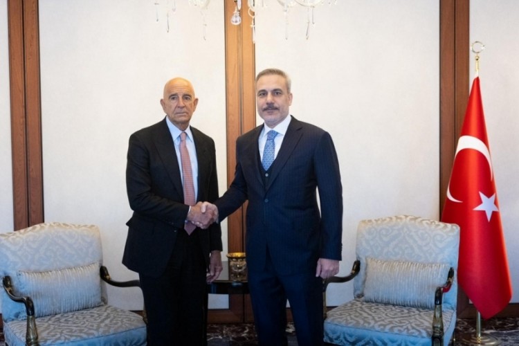 Bakan Fidan, ABD B&uuml;y&uuml;kel&ccedil;isi Barrack'ı kabul etti