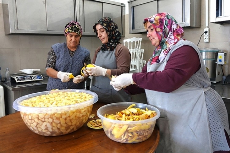 Balıkesir'de kurulan kooperatif yaklaşık 100 kadına gelir kapısı oldu