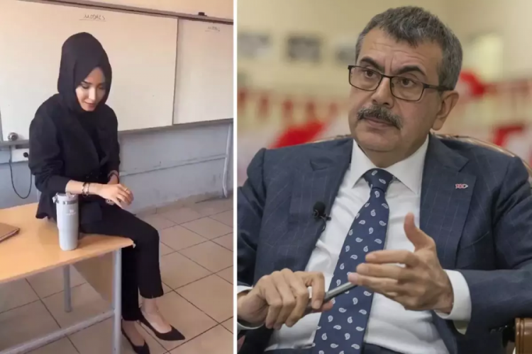 Fenomen &ouml;ğretmenler furyasına biri daha eklendi! İzleyenler Bakan Tekin'i etiketliyor