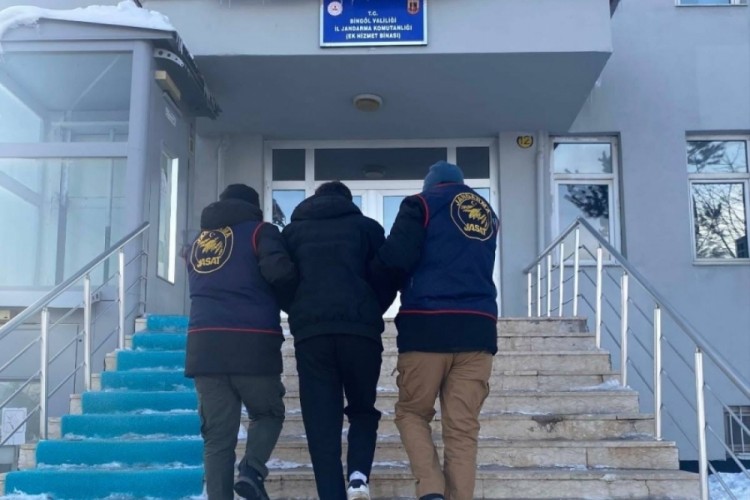 Bing&ouml;l'de kesinleşmiş hapis cezası bulunan 6 ş&uuml;pheli tutuklandı