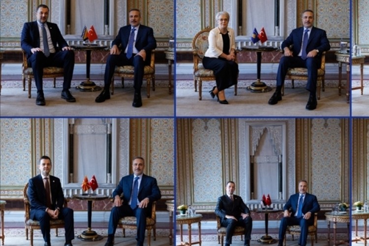 Dışişleri Bakanı Fidan'dan Balkan Barış Platformu İkinci Toplantısı'nda diplomasi trafiği