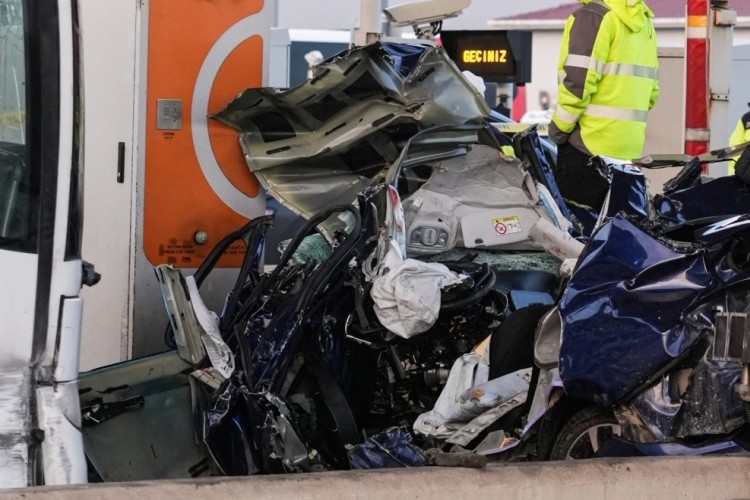 Bursa'da bir ilçeyi kahreden kazanın görüntüsü ortaya çıktı!