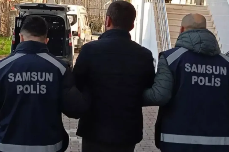 Samsun'da 27 yıl hapisle aranan h&uuml;k&uuml;ml&uuml; yakalandı