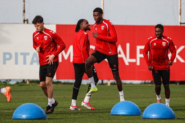 Samsunspor, Kasımpaşa maçının hazırlıklarını sürdürdü