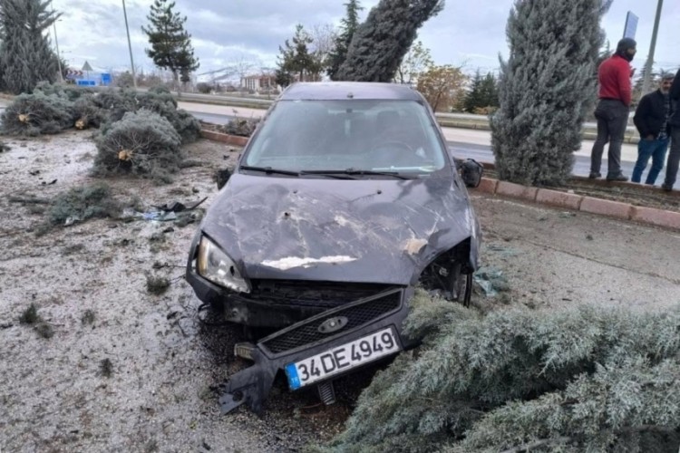 Elazığ'da trafik kazası: 1 yaralı