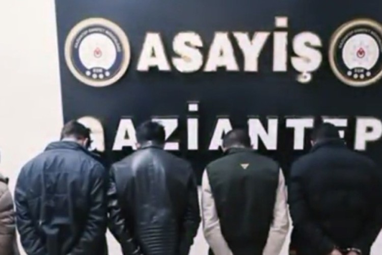 Gaziantep'te 'hırsızlık &ccedil;etesi' &ccedil;&ouml;kertildi: 6 g&ouml;zaltı