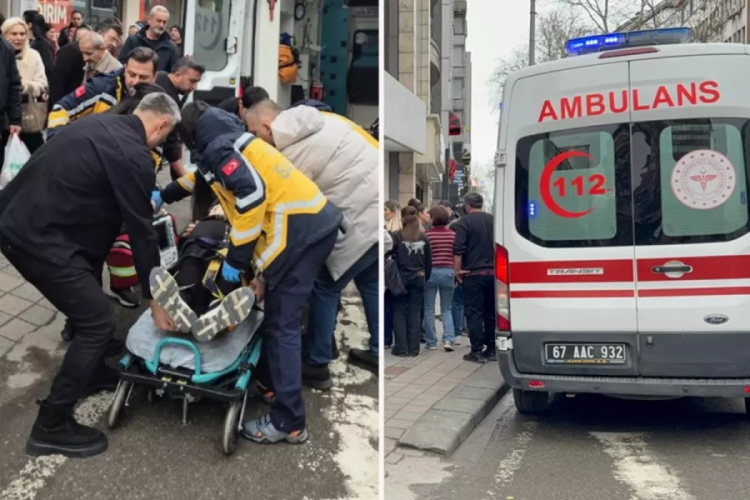 Kıyafet mağazasında korkun&ccedil; olay! Hastanede yaşam savaşı veriyor