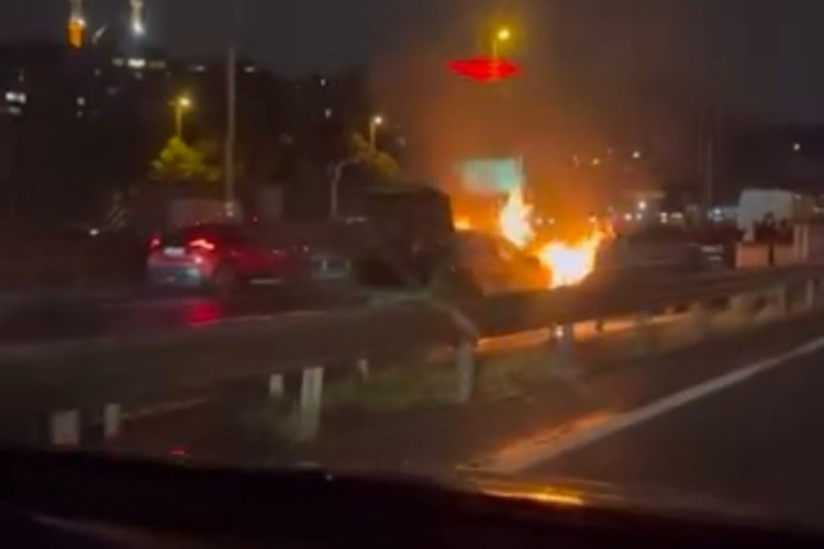 Hali&ccedil; K&ouml;pr&uuml;s&uuml;'nde korku dolu anlar!