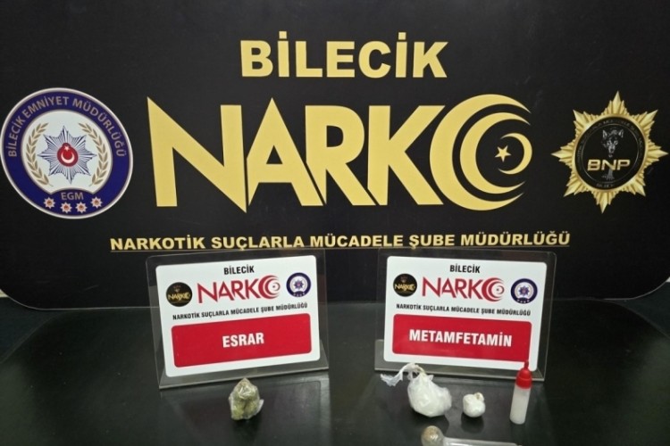 Bilecik'te narkotik operasyonu: 2 g&ouml;zaltı