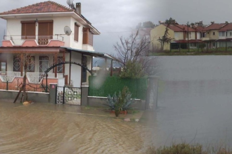 Balıkesir'i sağanak vurdu! Yazlıkları su bastı