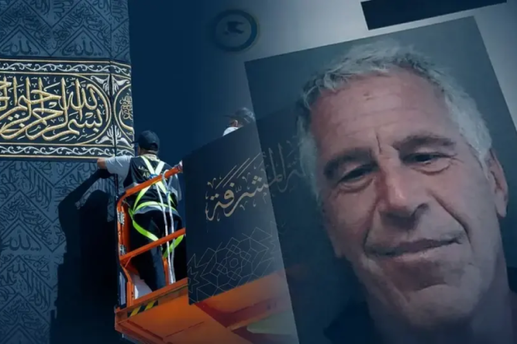 Epstein skandalında Kabe &ouml;rt&uuml;s&uuml; iddiası g&uuml;ndemde!