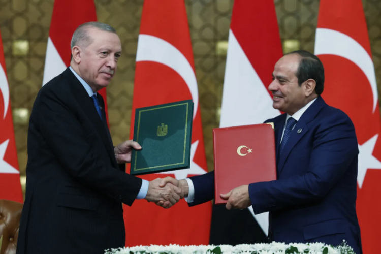 Cumhurbaşkanı Erdoğan Mısır'da: Ortak basın a&ccedil;ıklaması