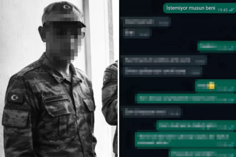 Askere giden genç, sevgilisinden gelen mesajla adeta yıkıldı!