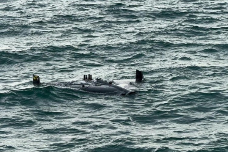 İstanbul'da denizde İHA bulundu!