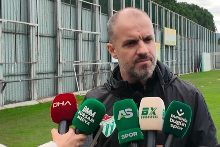 Bursaspor Teknik Direktörü Er: 'Herkesin bize karşı farklı hazırlandığını biliyoruz'