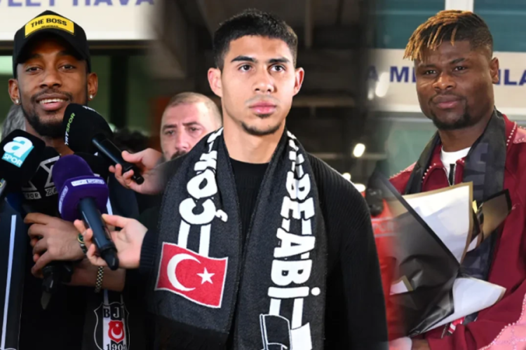 Beşiktaş'ta imza şov! Son gün 3 uçak birden indi