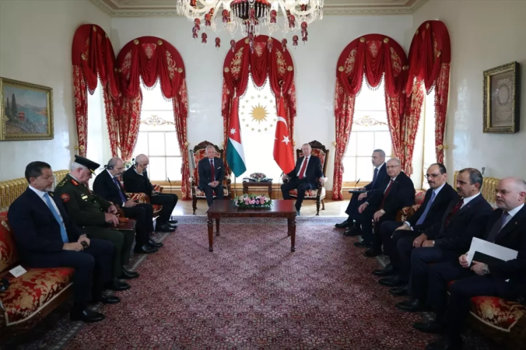Cumhurbaşkanı Erdoğan, &Uuml;rd&uuml;n Kralı 2. Abdullah'ı ağırladı