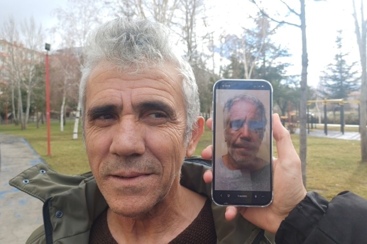 Epstein'e benzeyen adam isyan etti