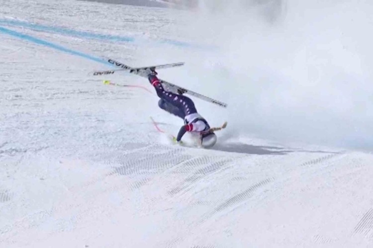 İkinci Schumacher vakası! 2026 Kış Olimpiyatları'nda korkunç kaza