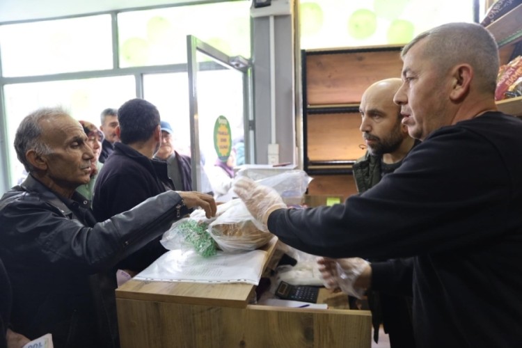 Bursa Harmancık'a müjde! Uygun fiyatlı satış noktası açıldı