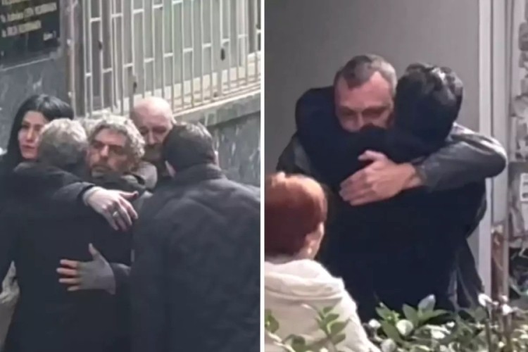 Ünlü oyuncular acılı ailenin yanında: Sanat camiası Kanbolat Görkem Arslan'ın evine koştu