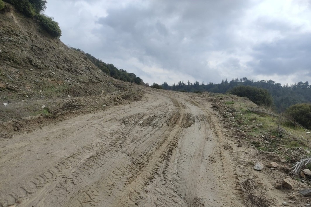 Toprak kayması nedeniyle okula gidemeyen öğrencilerin yolu açıldı
