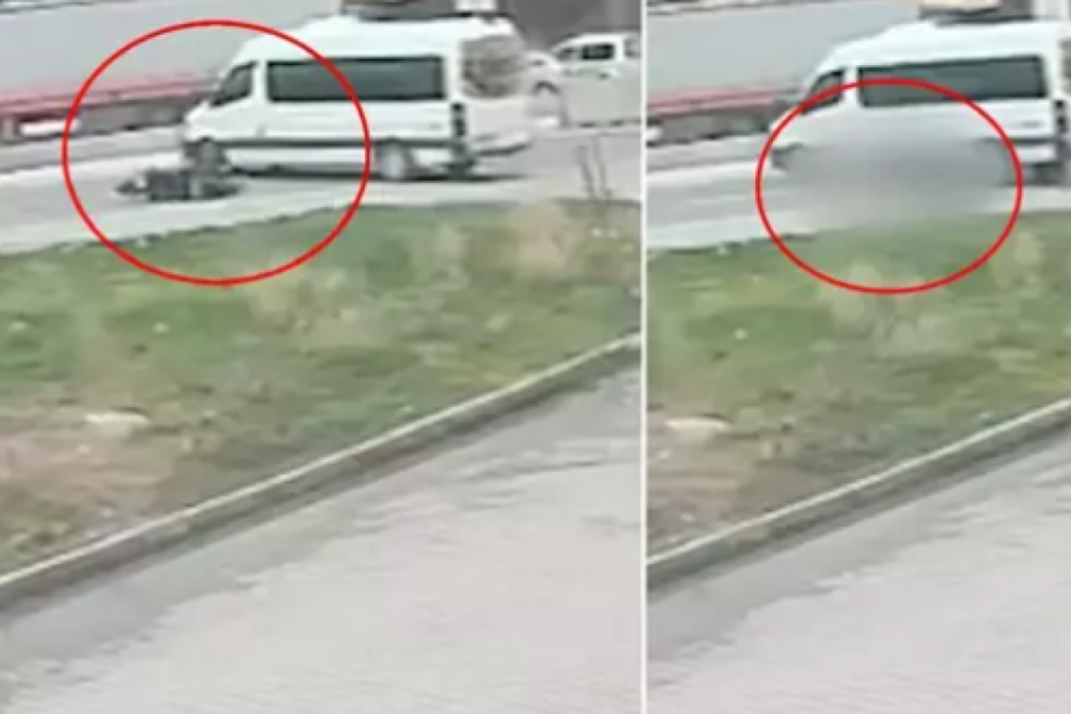 Okul servisiyle motosiklet çarpıştı! 22 yaşındaki genç öldü