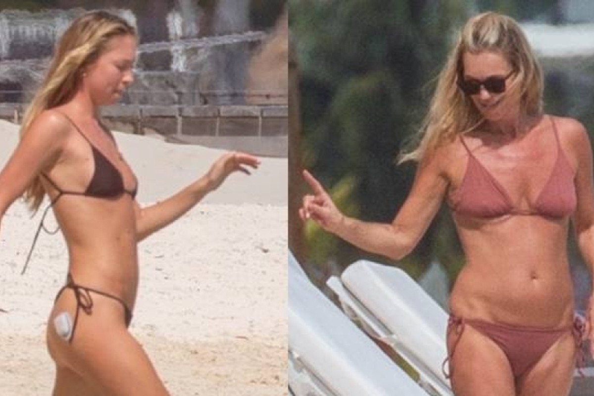  Kate Moss ve kızı Lila Moss'un Meksika tatili 